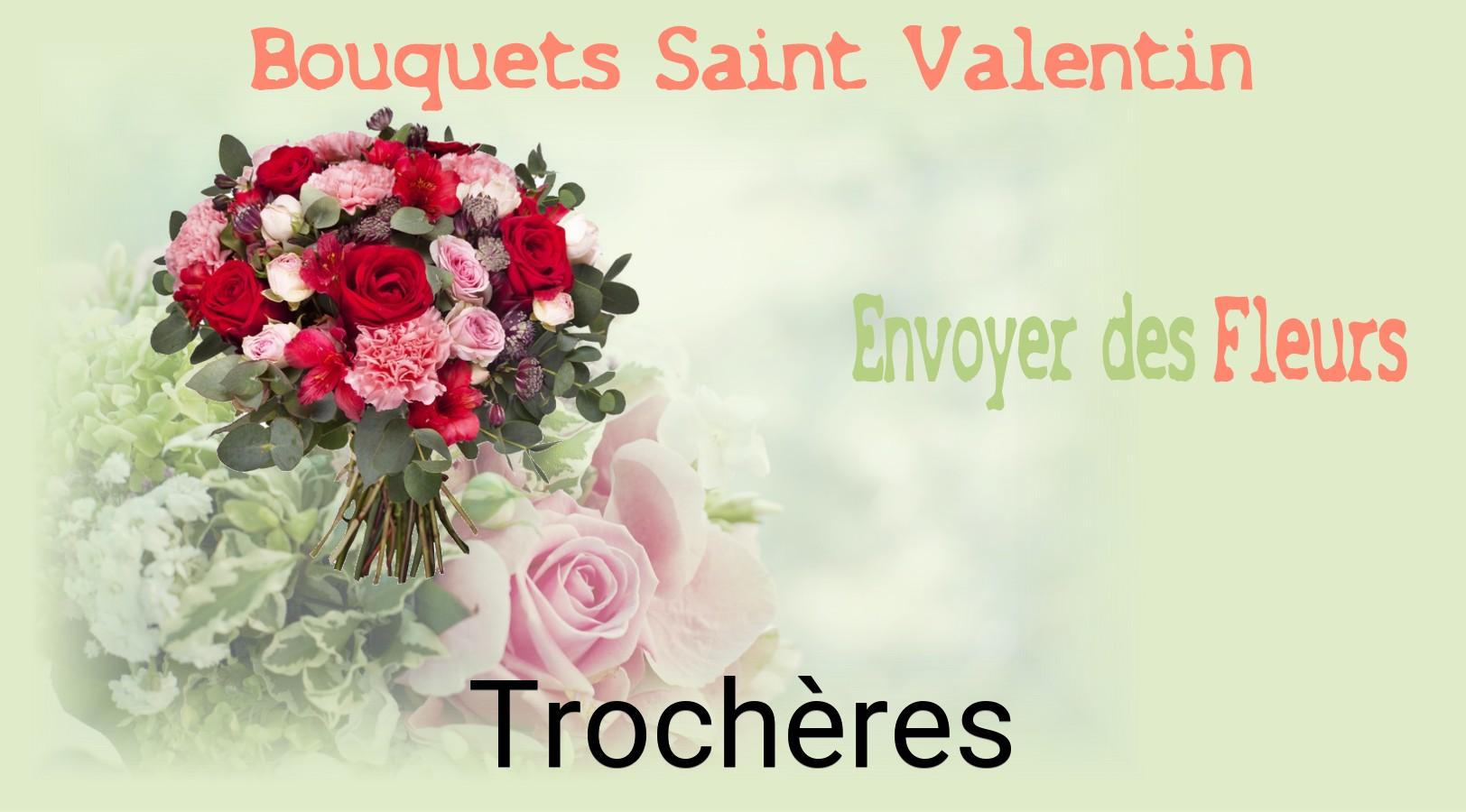Roses de Saint-Valentin livrées à Trochères